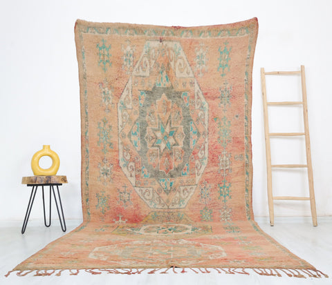 Dilina Vintage Moroccan Rug  7'1" x 14'2"