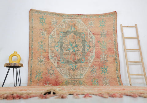 Dilina Vintage Moroccan Rug  7'1" x 14'2"