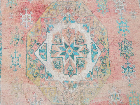Dilina Vintage Moroccan Rug  7'1" x 14'2"