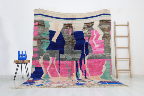 Tissilet Moroccan Rug 6'8" x 9'1"