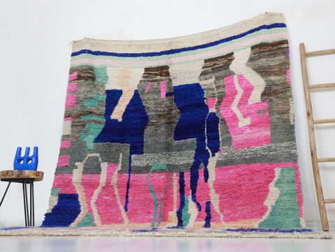 Tissilet Moroccan Rug 6'8" x 9'1"