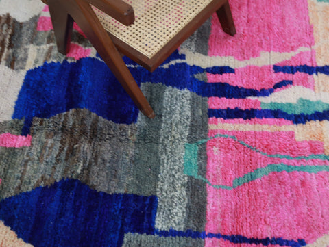 Tissilet Moroccan Rug 6'8" x 9'1"