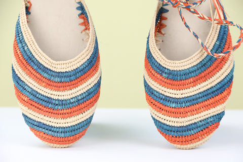 Womens Raffia Sandals