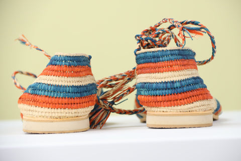 Womens Raffia Sandals