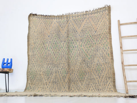 Deril Vintage Moroccan Rug  6'2" x 10'0"