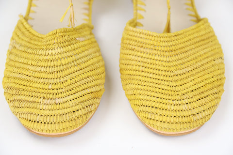 Womens Raffia Sandals