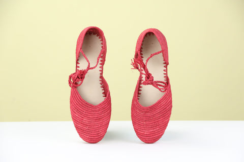 Womens Raffia Sandals