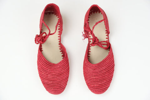 Womens Raffia Sandals