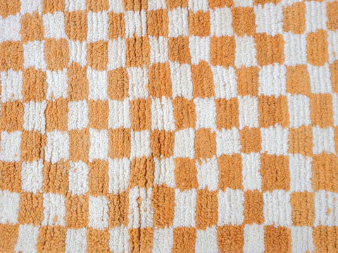 Lounis Moroccan Checkered Rug 5'2" x 5'4"