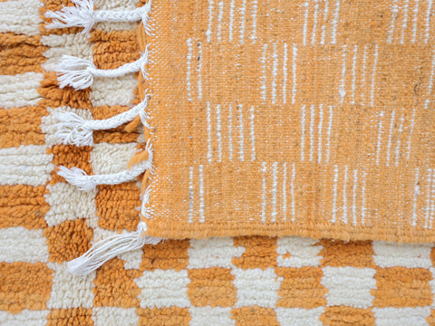 Lounis Moroccan Checkered Rug 5'2" x 5'4"