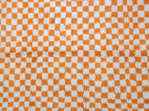 Tinn Moroccan Checkered Rug 4'9" x 8'0"