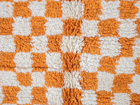 Tinn Moroccan Checkered Rug 4'9" x 8'0"