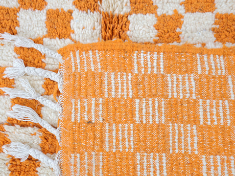 Tinn Moroccan Checkered Rug 4'9" x 8'0"