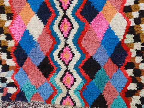 Ahaszi  Moroccan Rug 3'3" x 8'9"