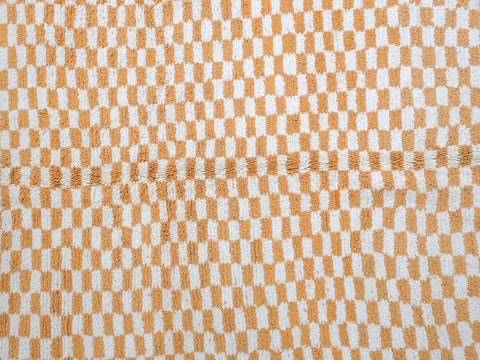 Anzar  Moroccan Checkered Rug 4'4" x 5'9"