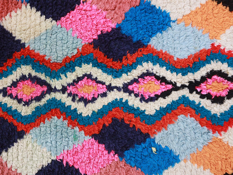 Ahaszi  Moroccan Rug 3'3" x 8'9"