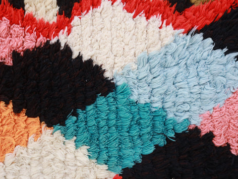 Ahaszi  Moroccan Rug 3'3" x 8'9"