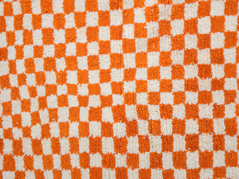 Tadukli  Moroccan Checkered Rug 7'9" x 7'9"