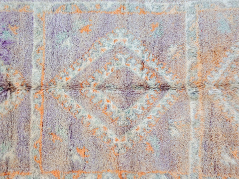 Aghali Vintage Moroccan Rug  5'2" x 9'9"