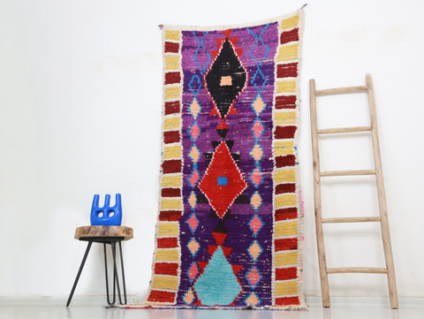 Zina Moroccan Rug 3'4" x 8'2"