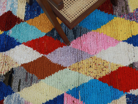 Tazzalit Moroccan Rug 3'2" x 7'7"