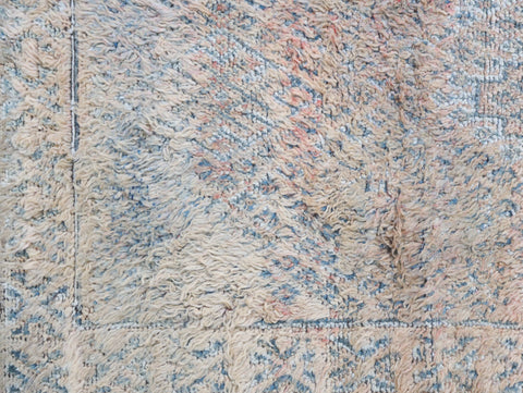 Hennuba Vintage Moroccan Rug  6'7" x 8'9"