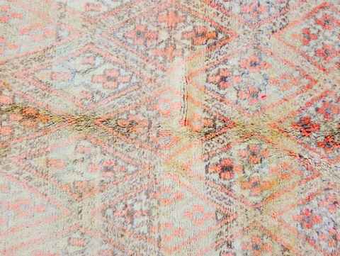 Hizal Vintage Moroccan Rug  5'1" x 9'3"