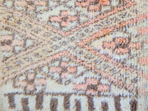 Hizal Vintage Moroccan Rug  5'1" x 9'3"