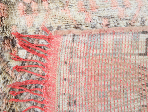 Hizal Vintage Moroccan Rug  5'1" x 9'3"