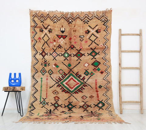 Ufella Vintage Moroccan Rug  4'7" x 8'3"