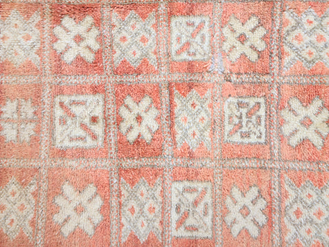 Yalouz Vintage Moroccan Rug  4'1" x 5'3"