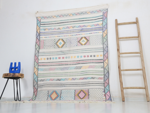 Tisura Cactus Silk Rug 4'8" X 8'2"