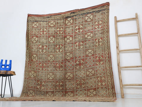 Qazia Vintage Moroccan Rug  5'9" x 9'6"