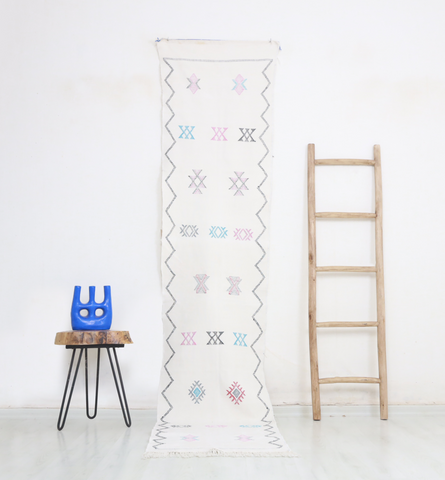 Aslay Cactus Silk Rug 2'0" X 9'4"