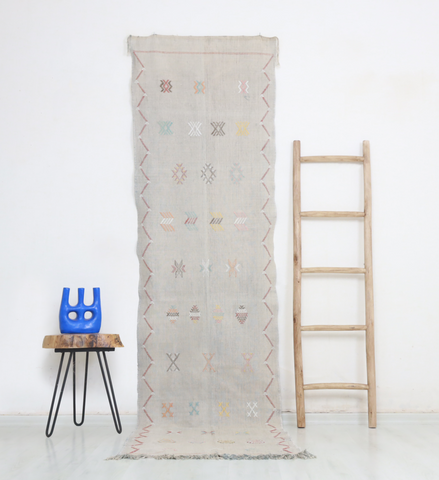 Yelli Cactus Silk Rug 2'4" X 9'2"