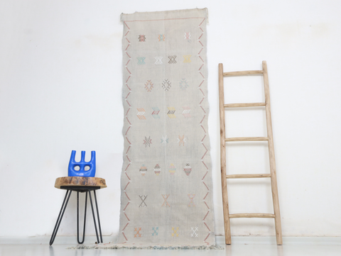 Yelli Cactus Silk Rug 2'4" X 9'2"