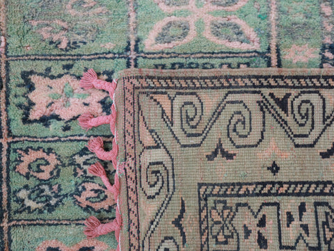 Abarug Vintage Moroccan Rug  6'3" x9'6"