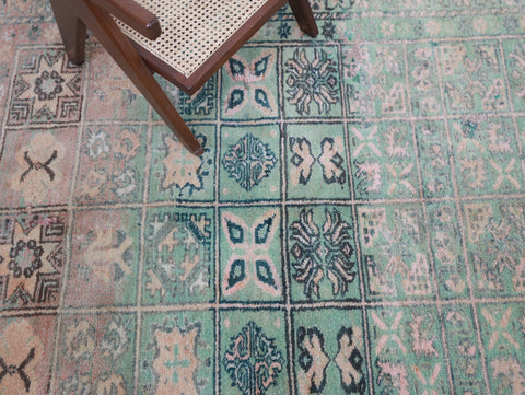 Abarug Vintage Moroccan Rug  6'3" x9'6"