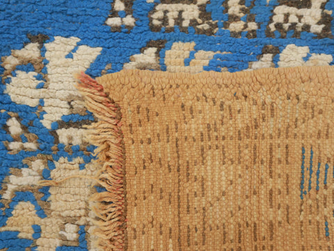 Akziz Vintage Moroccan Rug  6'6" x13'5"