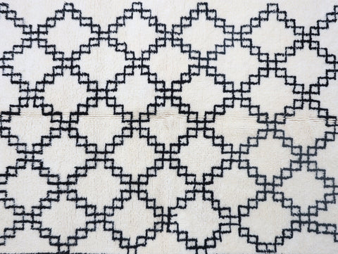 Anella Beni Ourain Rug 5'3" x 8'3"