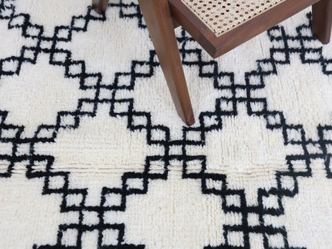 Anella Beni Ourain Rug 5'3" x 8'3"