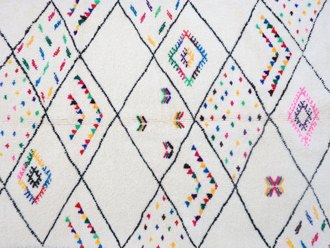 Mizran Beni Ourain Rug 5'5" x 7'6"