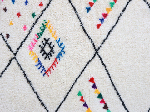 Mizran Beni Ourain Rug 5'5" x 7'6"