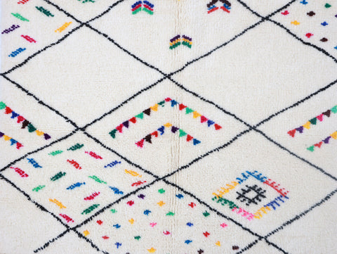 Mizran Beni Ourain Rug 5'5" x 7'6"