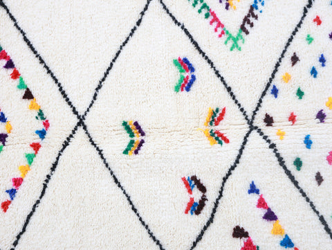 Mizran Beni Ourain Rug 5'5" x 7'6"