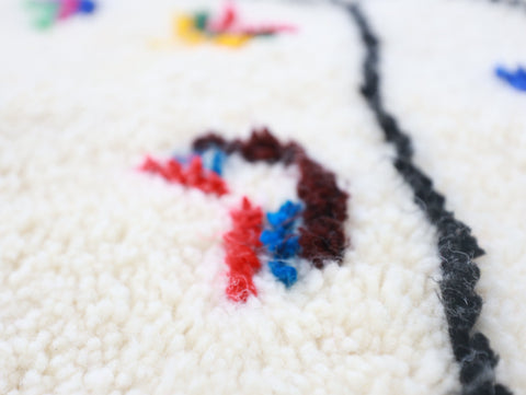 Mizran Beni Ourain Rug 5'5" x 7'6"