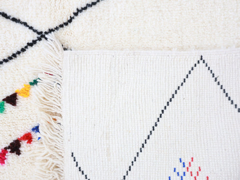 Mizran Beni Ourain Rug 5'5" x 7'6"