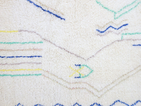 Hizrat Beni Ourain Rug 6'7" x 9'6"