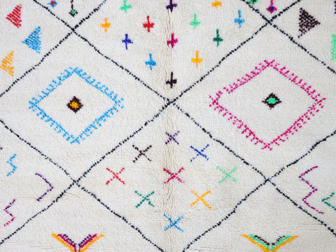 Tanir Beni Ourain Rug  5'8" x 8'9"