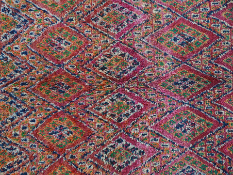 Tannirt Vintage Moroccan Rug  7'0" x12'2"